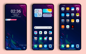 Abstract Color MIUI Theme