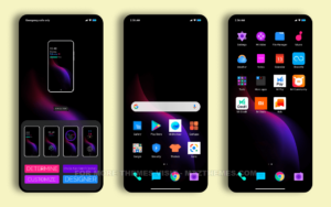 Asha black MIUI Theme