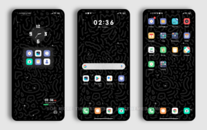 Black Graffiti MIUI Theme