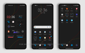 Black charm MIUI Theme