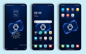 Blue Droid MIUI Theme