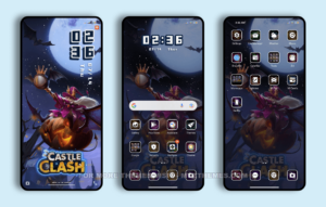 Castle Clash Game MIUI Theme