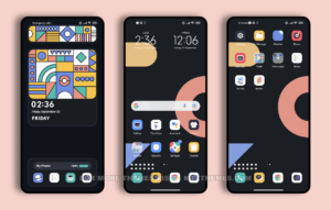 Color geometry MIUI Theme