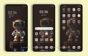 Cool mecha MIUI Theme