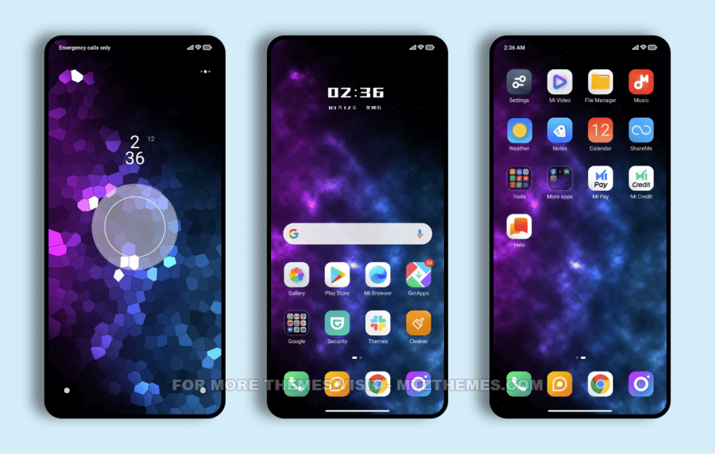 Custom ui MIUI Theme with Various Lockscreen Styles - MTZ Themes