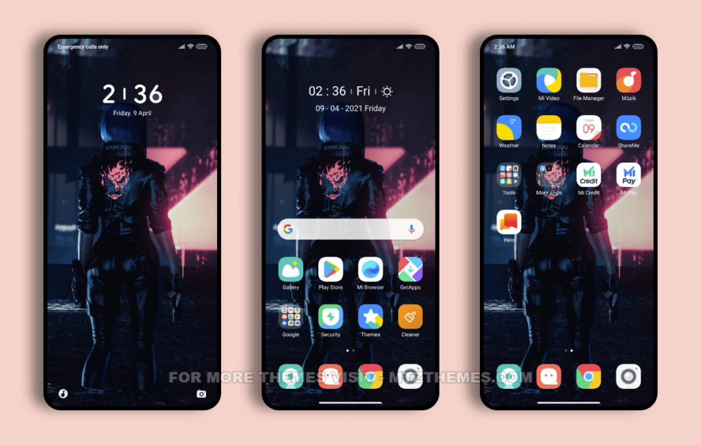 Cyber lineUi Beta MIUI Theme | A Free VIP Theme for Xiaomi Phones - MTZ ...
