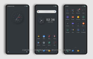 Dark Night MIUI Theme