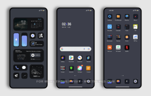 Dark Simple MIUI Theme