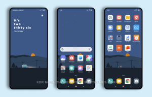 Decent Blue MIUI Theme