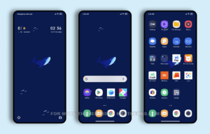 Deep Blue MIUI Theme