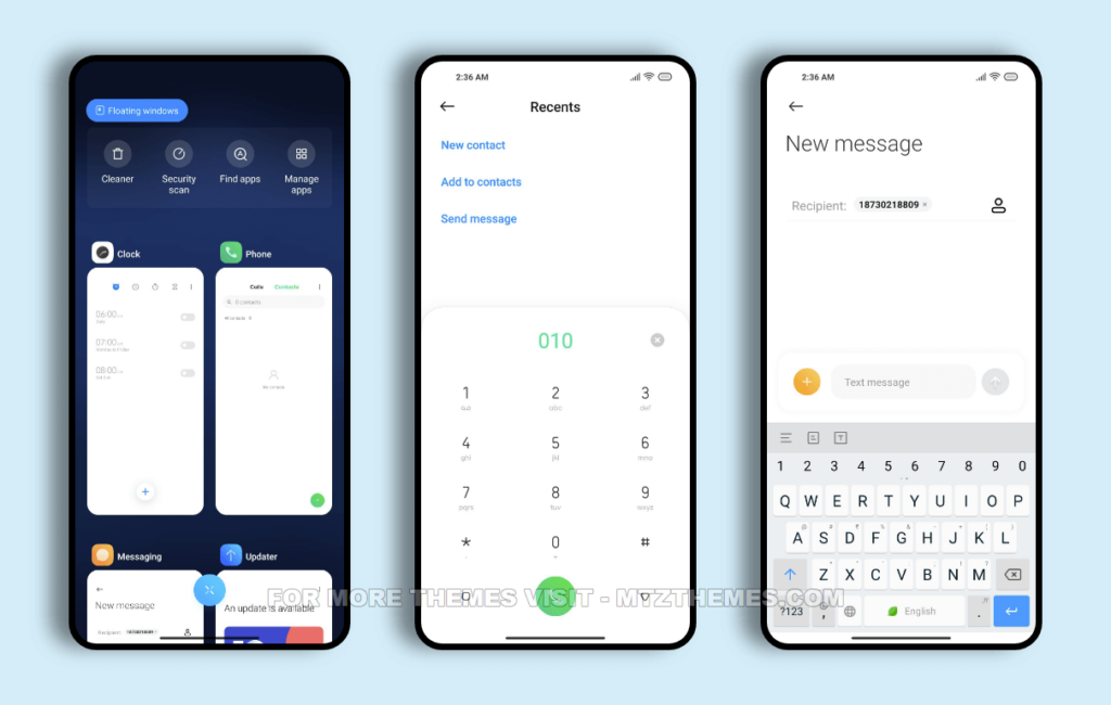 Fab UI MIUI Theme with Elegant UI Design and Awesome Charging Animation ...