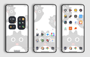 Flat Kuro MIUI Theme