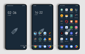 Flat boat MIUI Theme