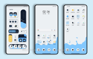 Fluid mimicry MIUI Theme