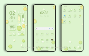 Fresh lemon MIUI Theme