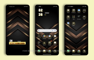 GOLDEN BLVCK V125 MIUI Theme