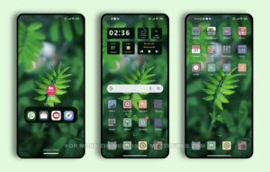 Green Dark MIUI Theme