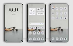 Grey Neomorphism MIUI Theme