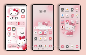 Hello Kitty 3D MIUI Theme