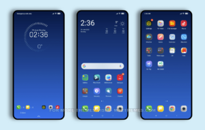 Jiyan Blue MIUI Theme