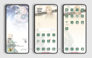 Lady Tsunade Light MIUI Theme