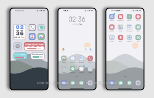 Light scenery MIUI Theme
