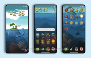 Lonely Whale MIUI Theme