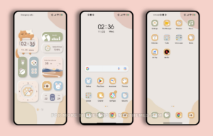 Lovely cat Morandi MIUI Theme