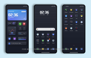 Magic X Dark MIUI Theme