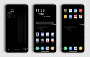 Monochrom V12 MIUI Theme