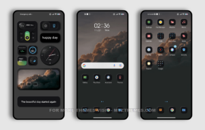 Monologue night MIUI Theme