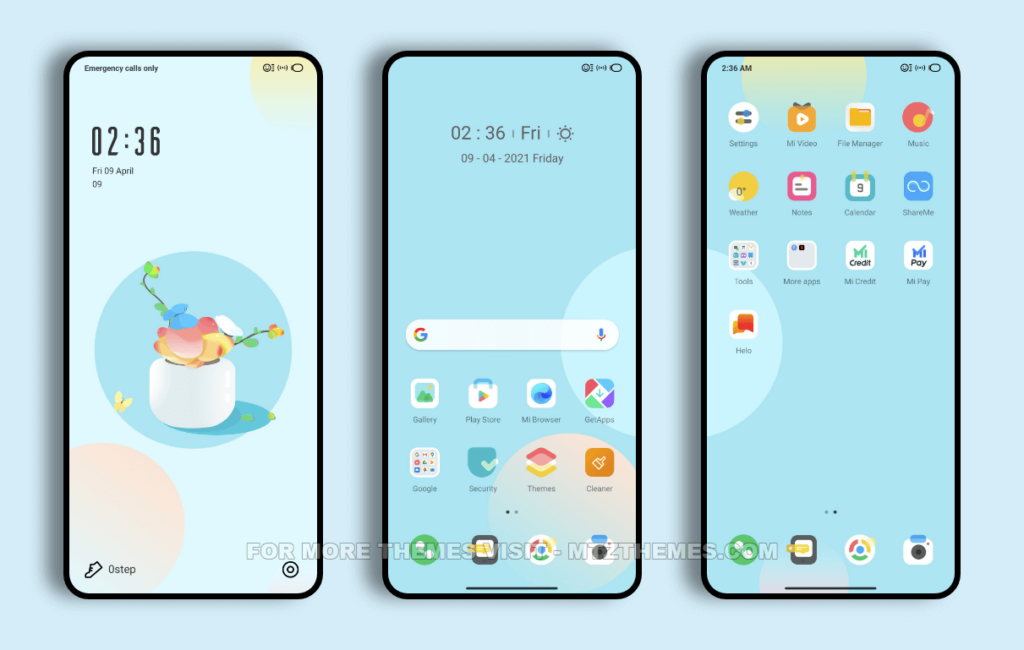 Motion Thems Motion MIUI Theme with Beautiful Animated Lockscreen - MTZ Themes