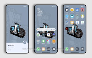 Motor flat MIUI Theme