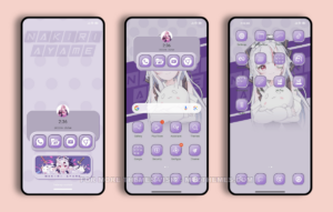 Nakiri Ayame MIUI Theme