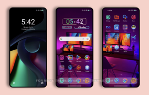 Neon X MIUI Theme