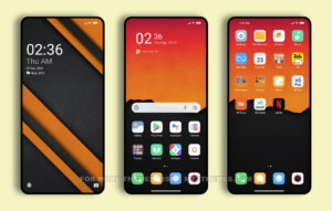 Orange MIUI Theme