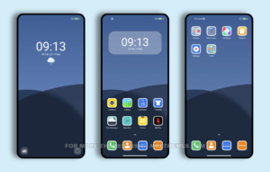 Out Blue MIUI Theme