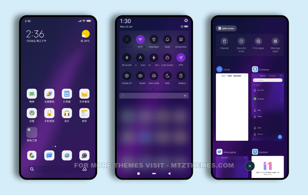 PLANETS 3MDP MIUI Theme | Beautiful Lockscreen Theme with Animation ...