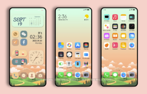 Paesaggio MIUI Theme