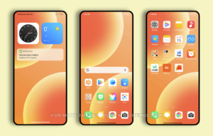 Saffron 3 MIUI Theme