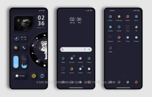 Space bear mimicry MIUI Theme