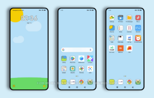 The wind MIUI Theme