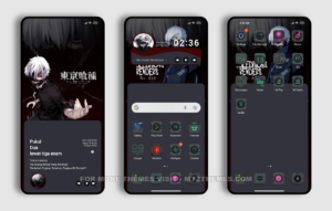 Tokyo Ghoul Dark MIUI Theme