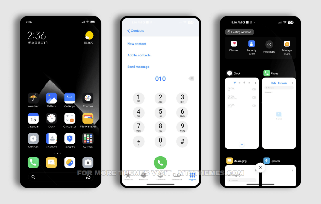 Ultimate Pro MIUI Theme for Xiaomi Redmi Devices MTZ Themes