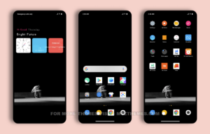 dark style Zishankhan MIUI Theme