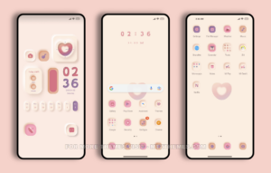 pink love MIUI Theme